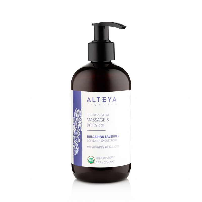 ALTEYA ORGANICS (Pack of 5) Alteya Organics Lavender Relax Body & Massage Oils 8.5 Fl Oz