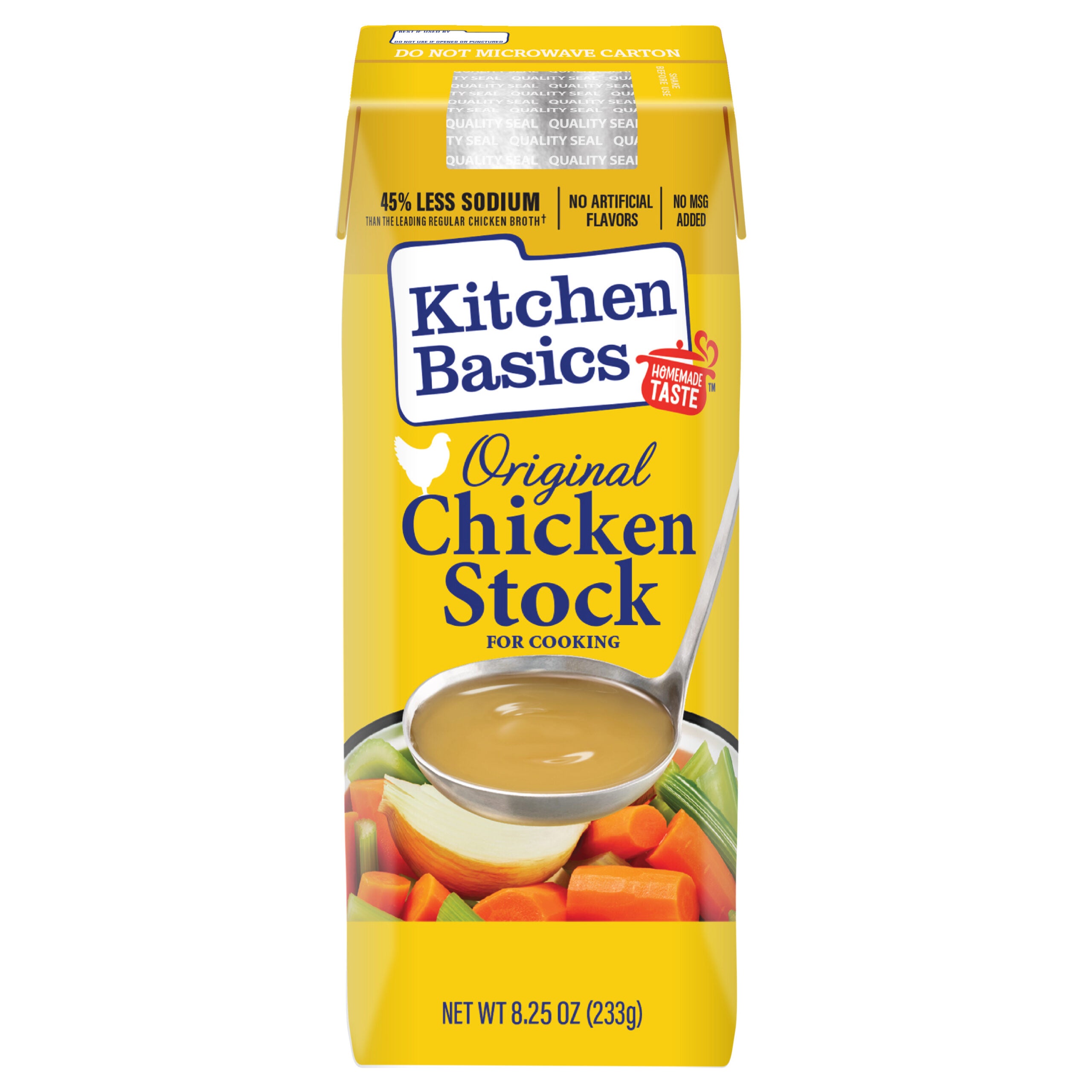 KITCHEN BASICS (Pack of 36) Kitchen Basics Stock Chicken Original Broth 8.25 Oz