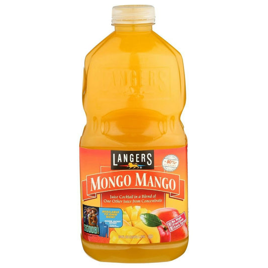Langers Mongo Mango Cocktail Juice 64 Fo Pack of 8