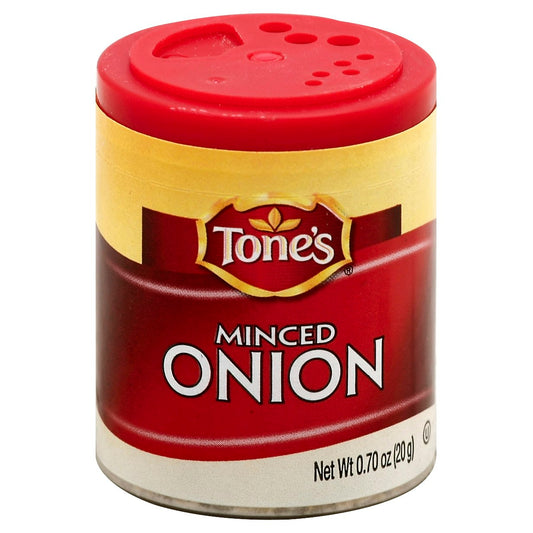 Tone's Seasoning Minced Onion 0.7 oz (Pack of 6)