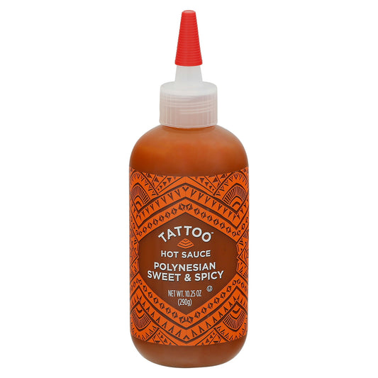 Tattoo Sauce Hot Sweet Spicy Polynesian 10.25 Oz (Pack of 6)