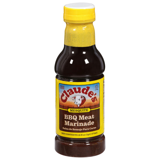 Claudes Marinade Meat Mesquite 16 Oz (Pack of 6)