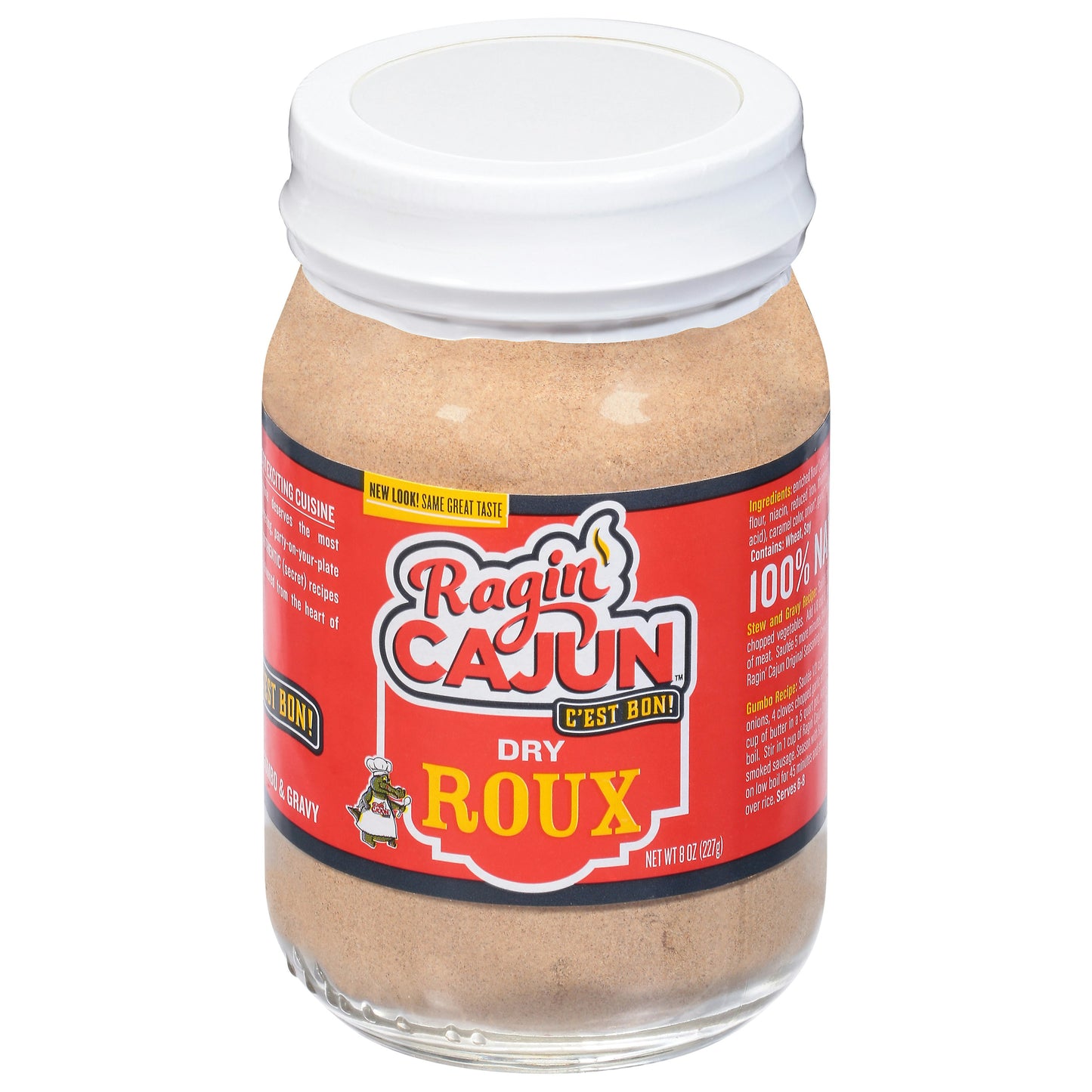 Ragin Cajun Seasoning Dry Roux 8 Oz Pack of 12