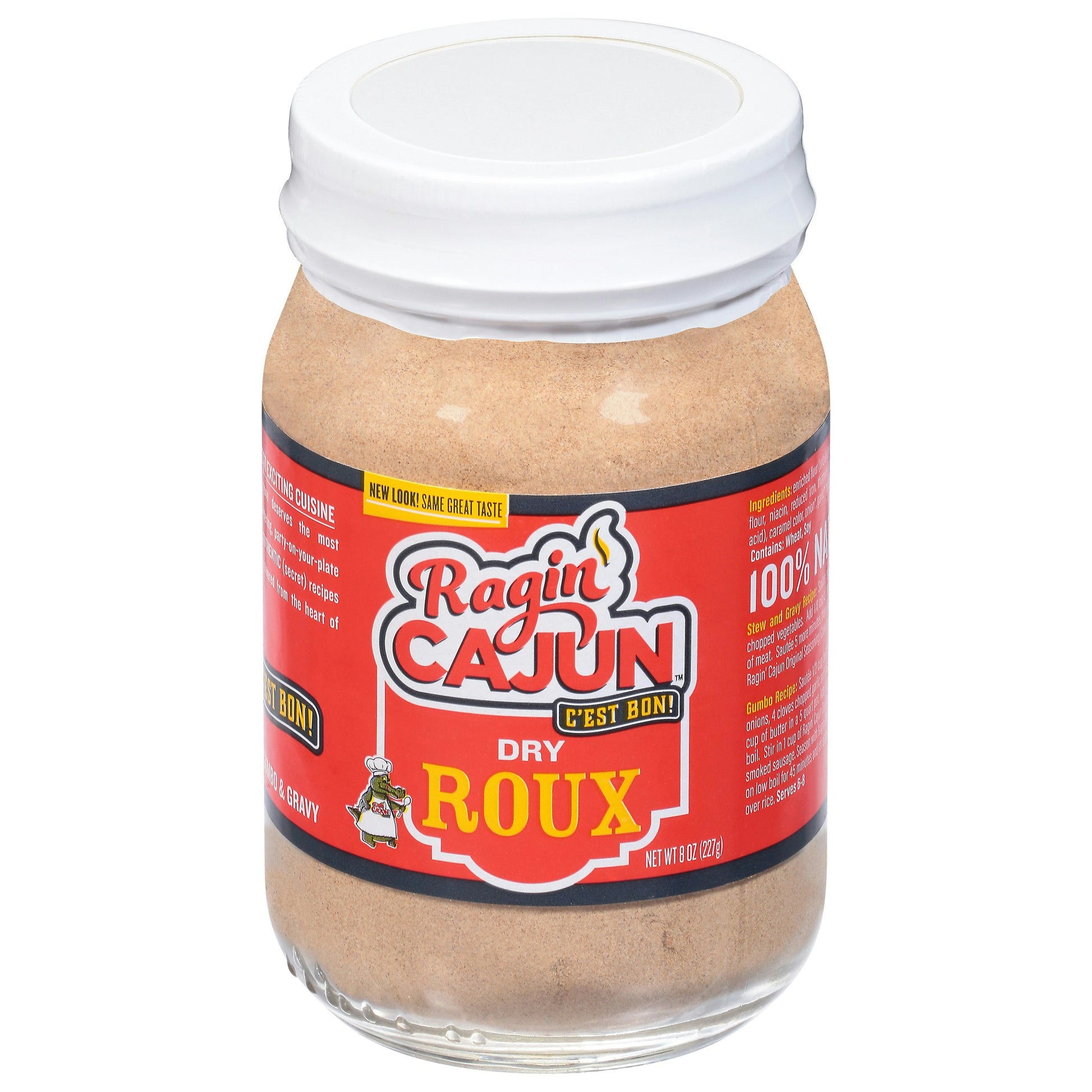 Ragin Cajun Seasoning Dry Roux 8 Oz Pack of 12