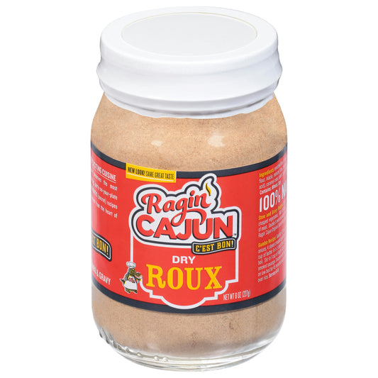 Ragin Cajun Seasoning Dry Roux 8 Oz Pack of 12