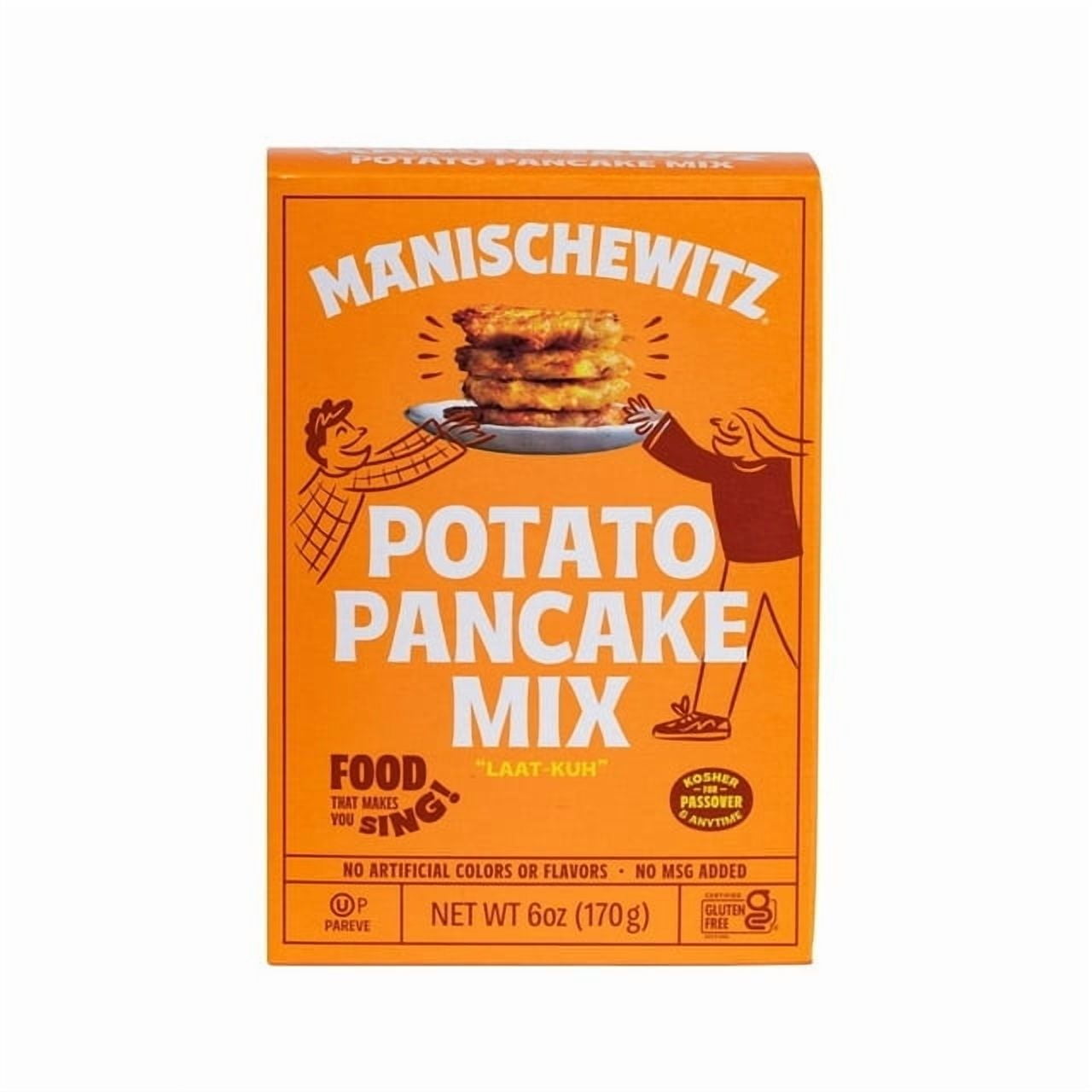 MANISCHEWITZ (Pack of 18) Manischewitz Pancake Potato Mix 6 Oz