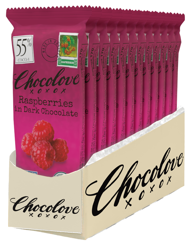 Chocolove Chocolate Bar Mini Dark Raspberry