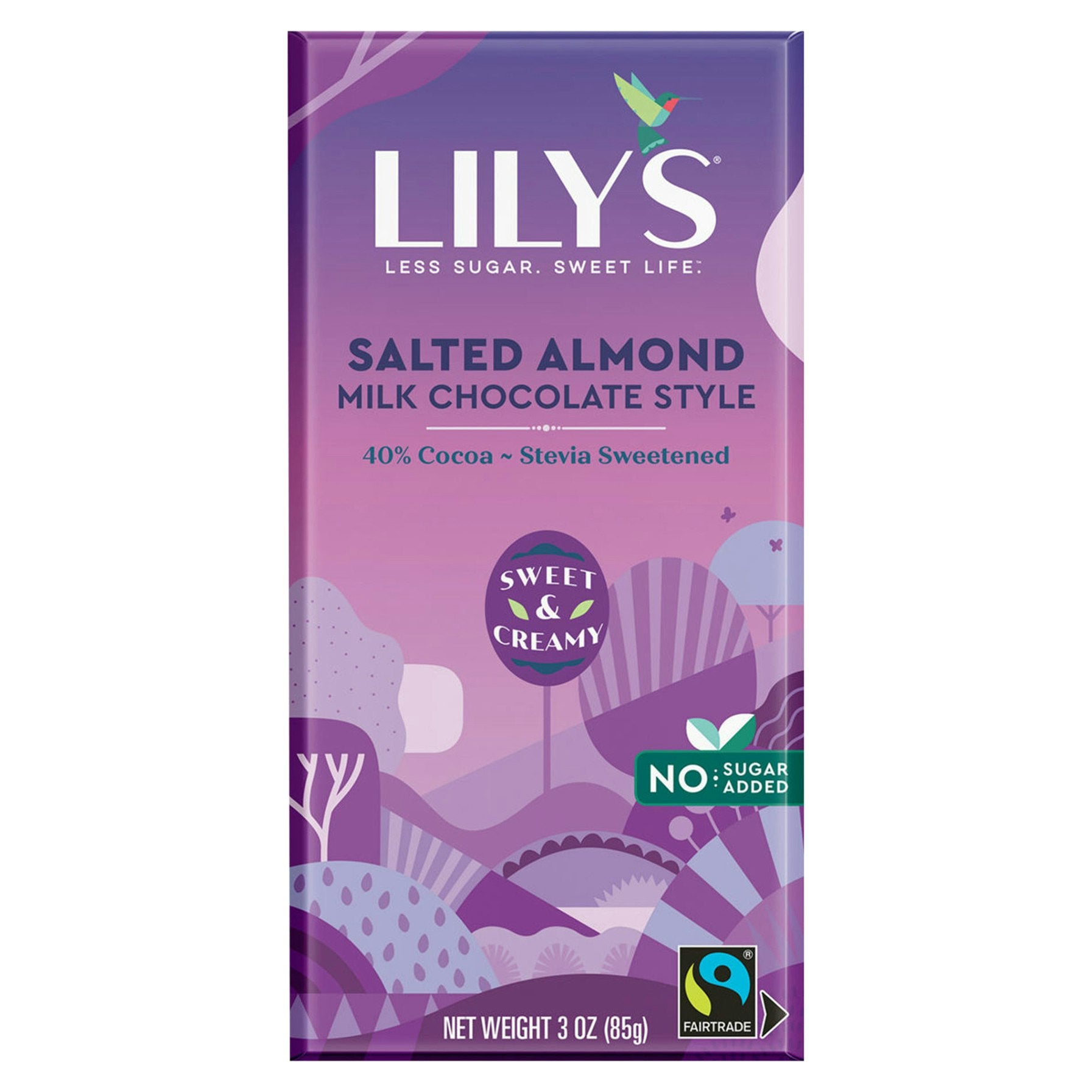 Lily's Chocolate Bar Milk & Salted Almond