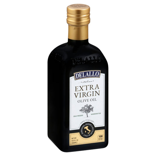 Delallo Oil Olive Extra Virgin 16.9 oz (Pack of 6)
