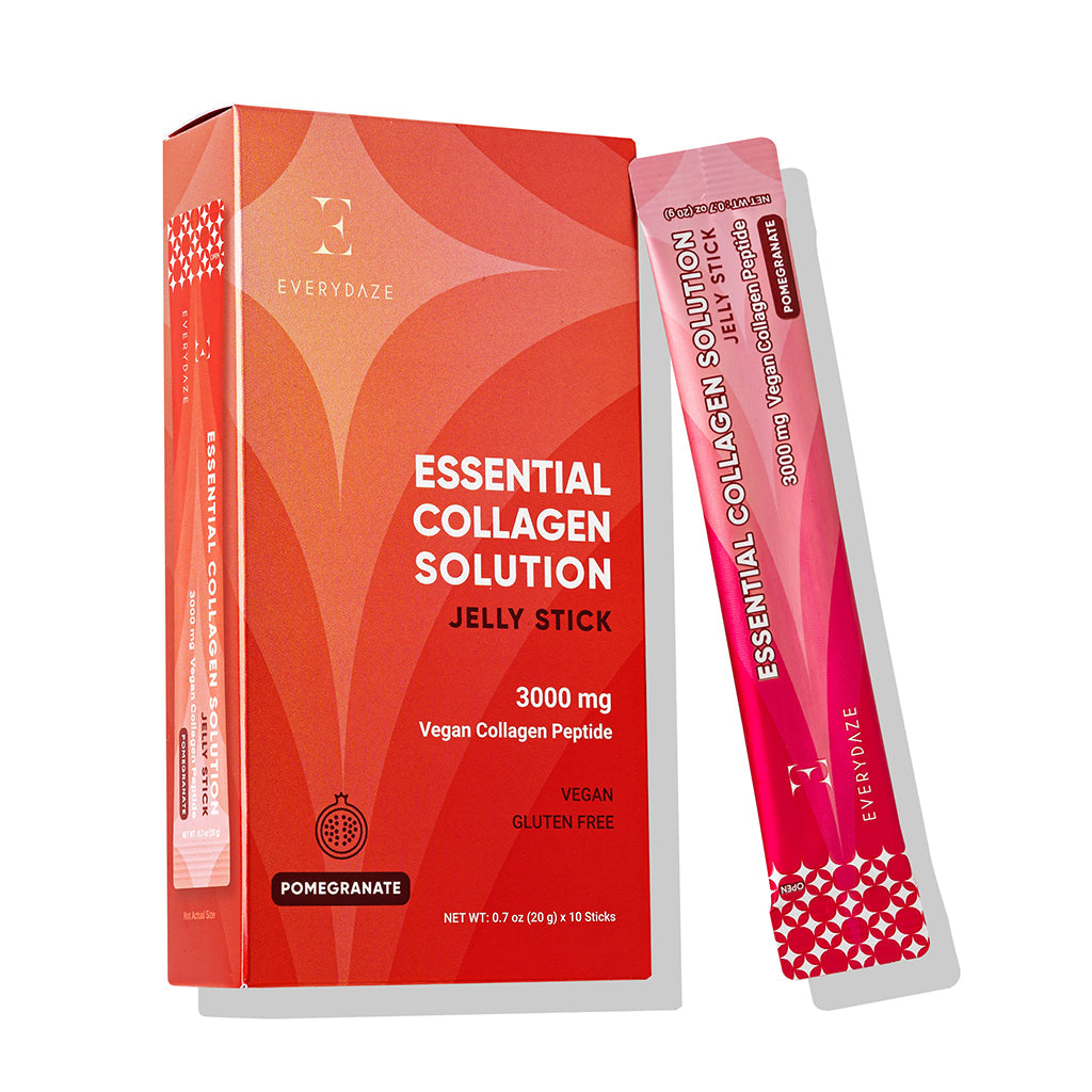 EVERYDAZE (Pack of 6) Everydaze Collagen JY Prebiotic Pomegranate Powder Protein 7 Oz