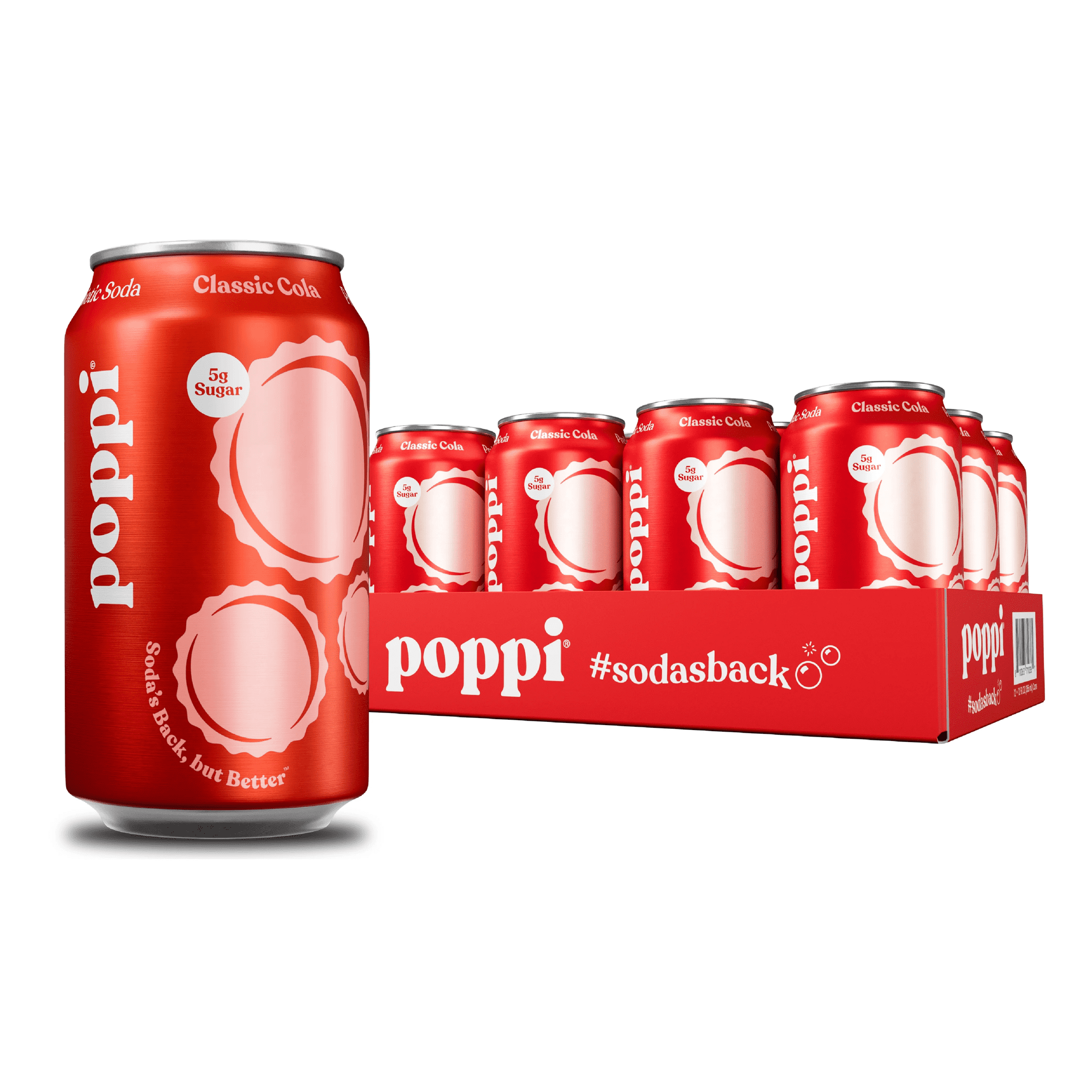 Poppi Soda Prebiotic Cola Classic
