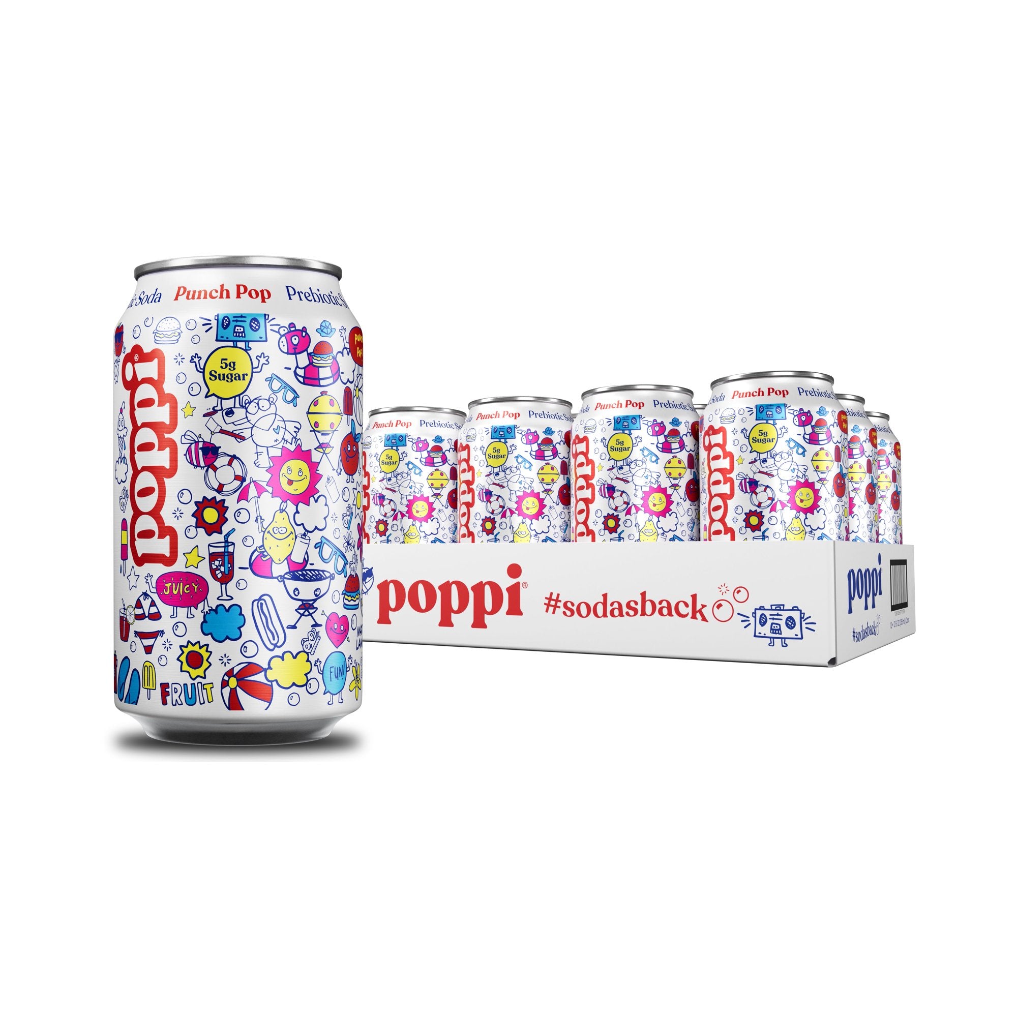 Poppi Soda Prebiotic Punch