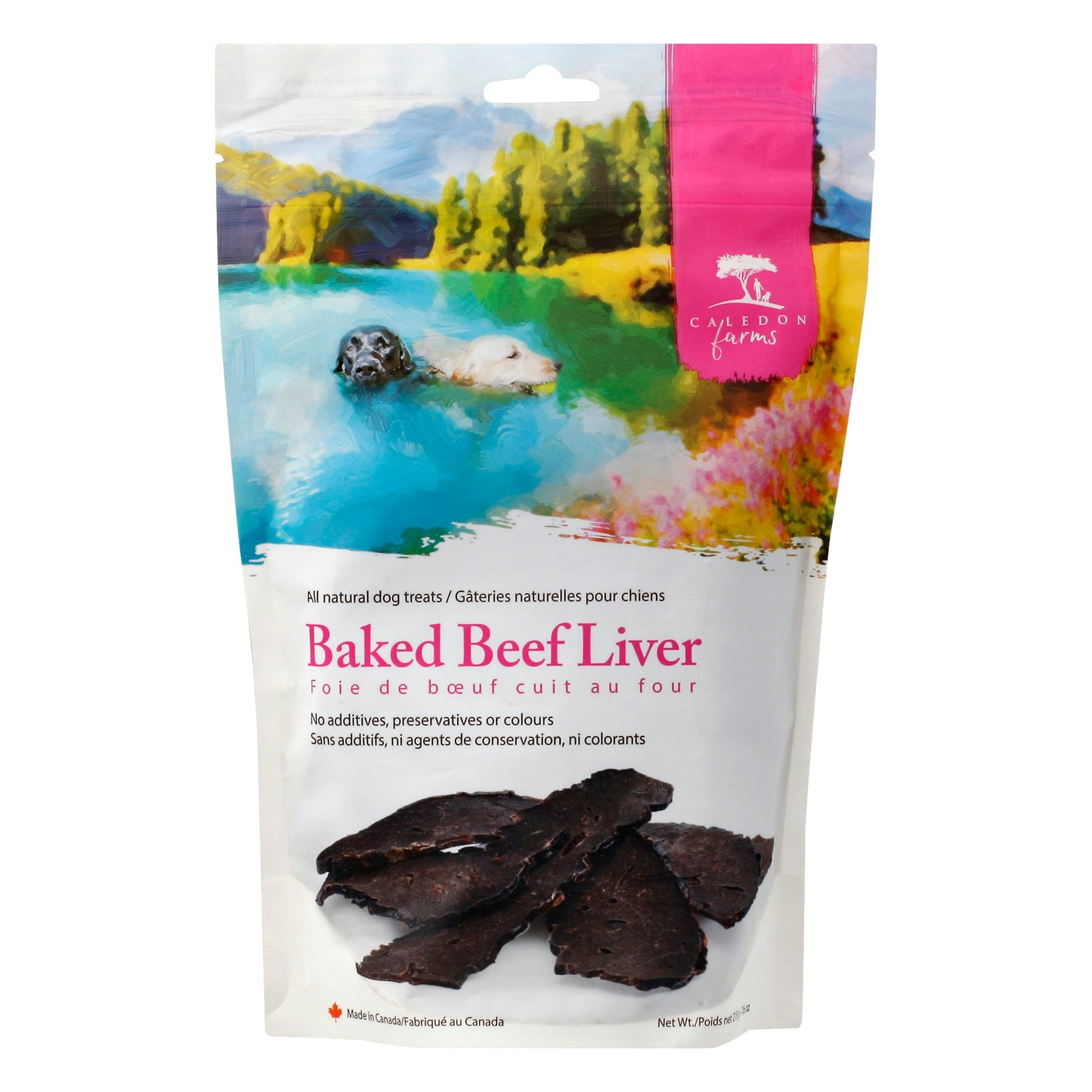 Caledon Farms Treat Dog Beef Liver 7.5 Oz Pack of 4