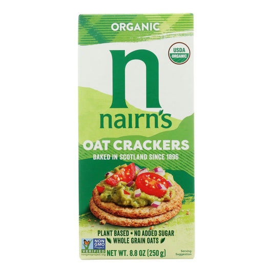 Nairns Organic Oat Cakes 8.8 Oz Pack of 8