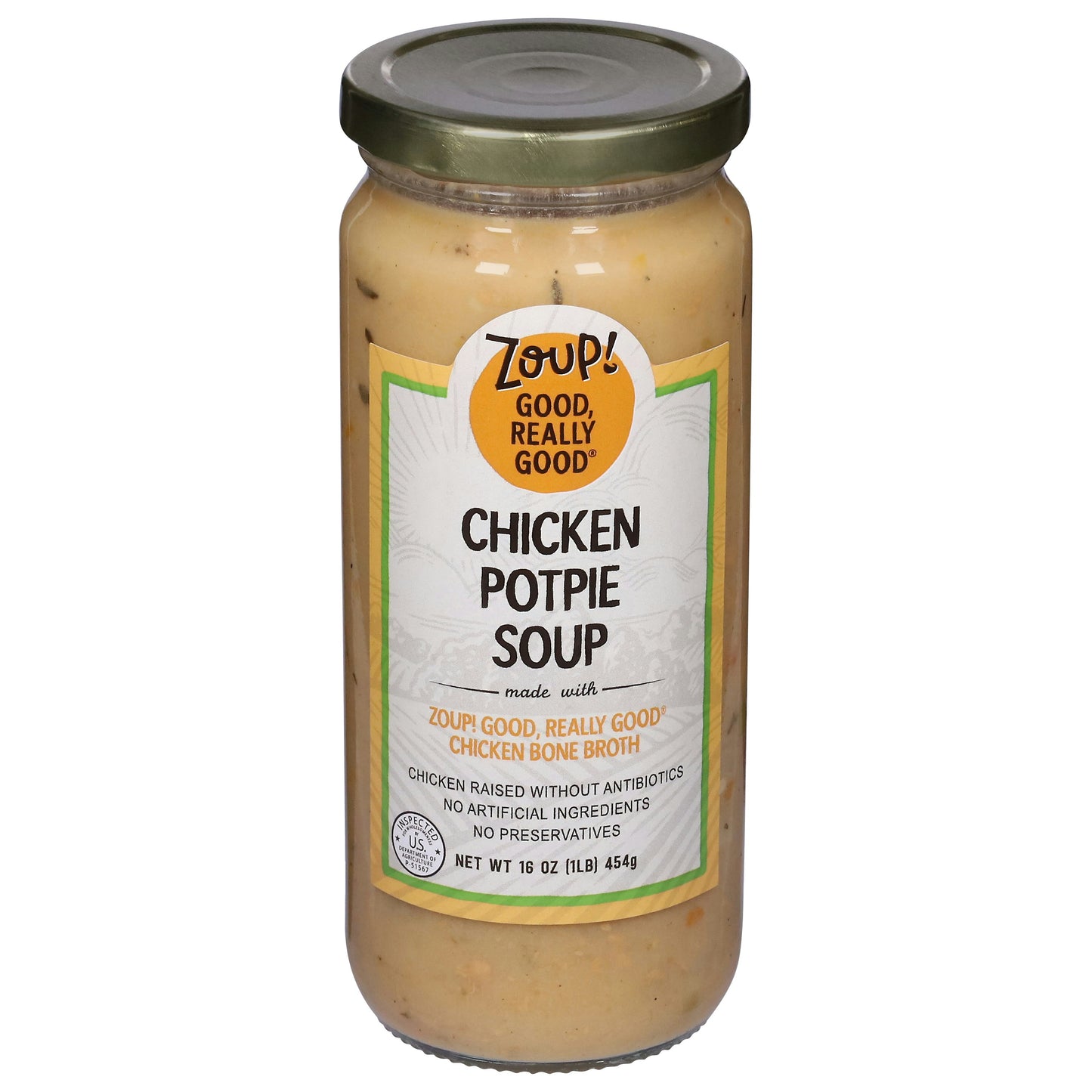 Zoup Good Really Chicken Potpie Soup 16 Oz (Pack of 6)