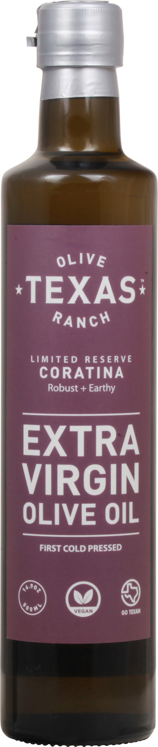 Texas Olive Ranch Oil Olive Coratina 16.9 Fl Oz (Pack of 12)