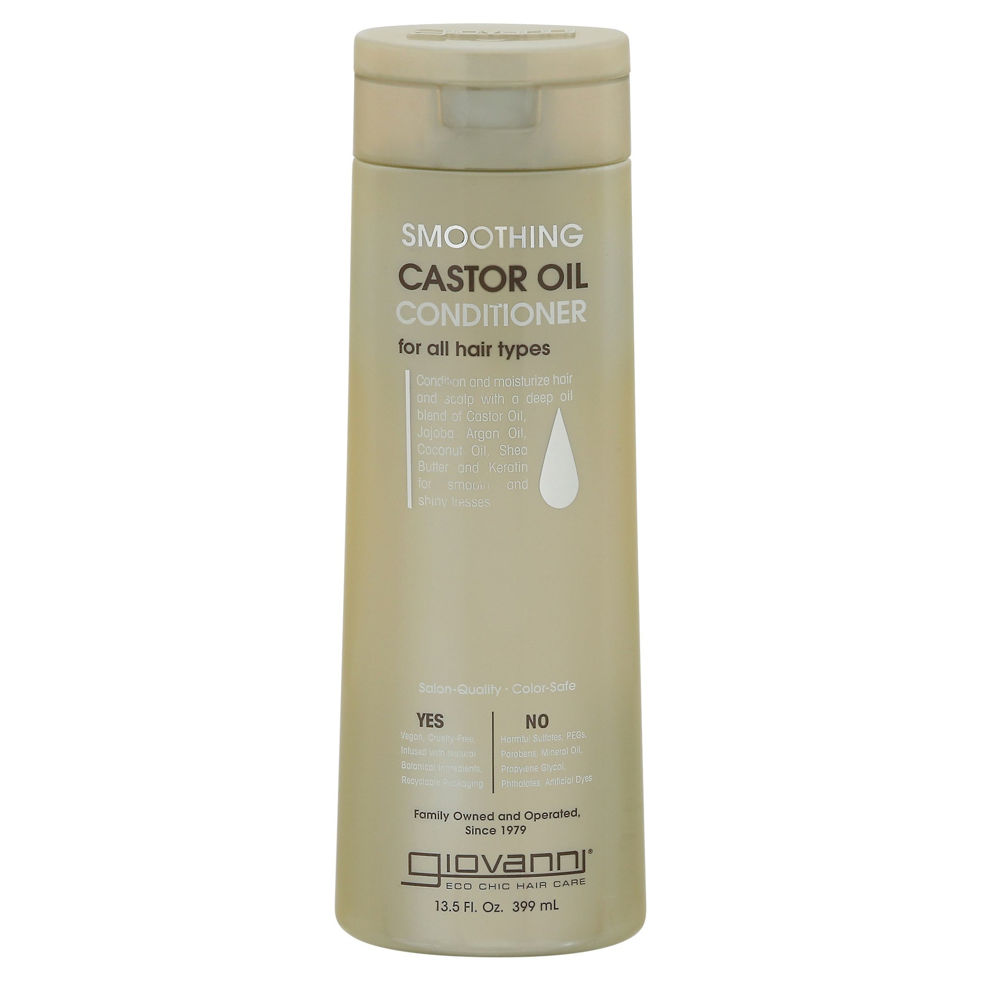 Giovanni Cosmetics Conditioner Smooth Castor 13.5 Oz (Pack of 3)