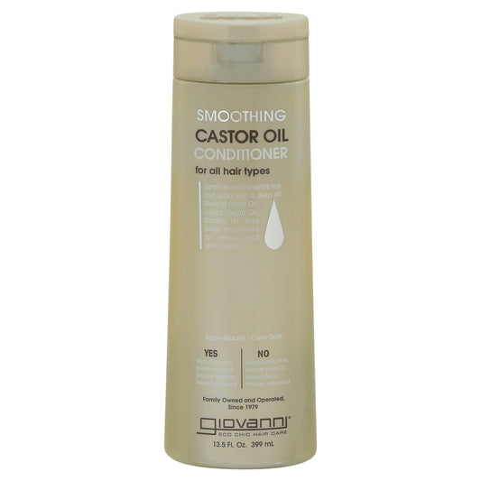 Giovanni Cosmetics Conditioner Smooth Castor 13.5 Oz (Pack of 3)