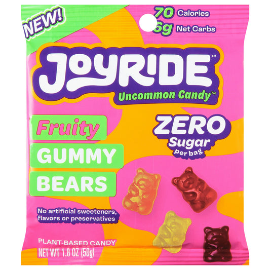 Joyride Bears Gummy Zero Sugar - 1.8 OZ (Pack of 8)
