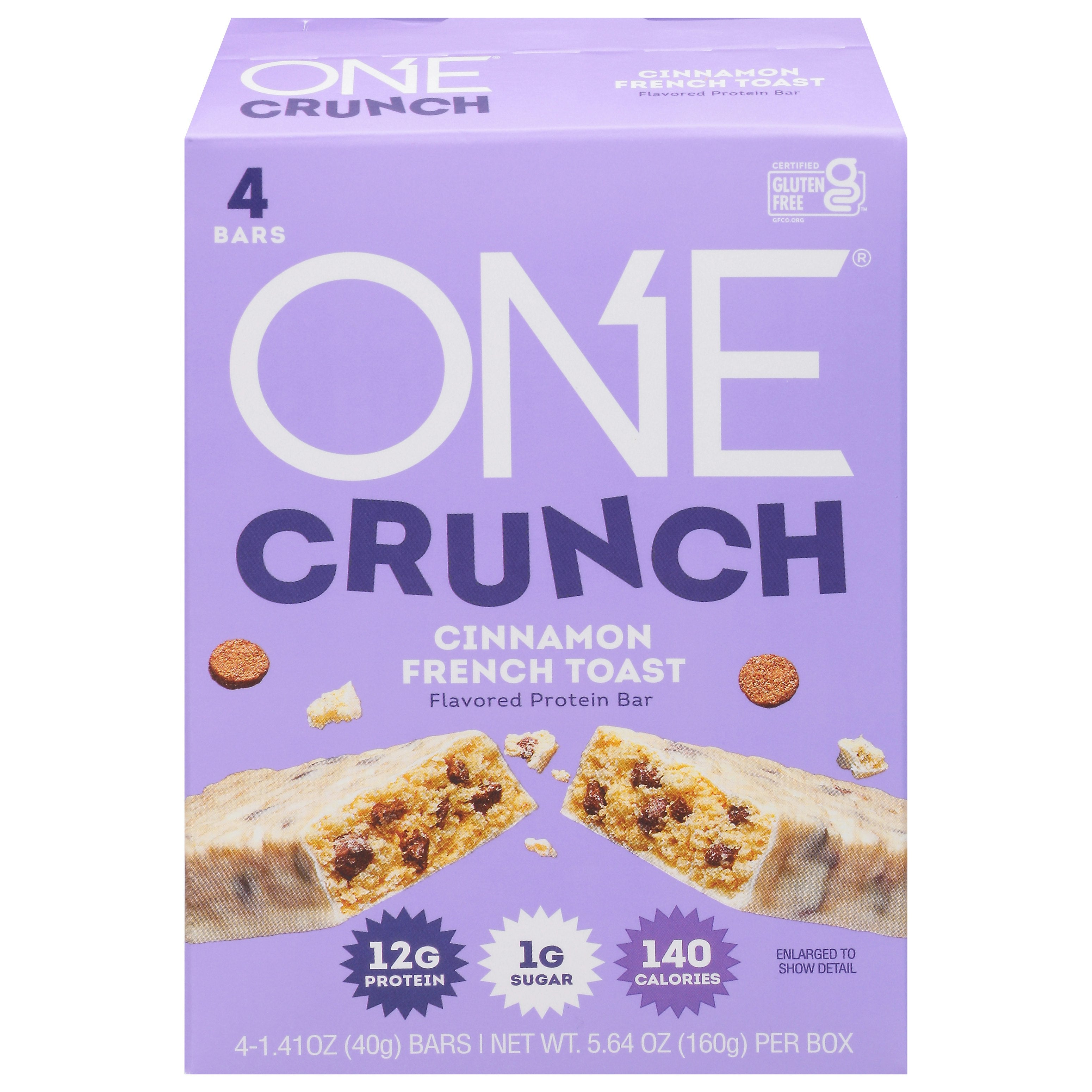 Onebar ONE CRUNCH Cinnamon French Toast Bar Tray