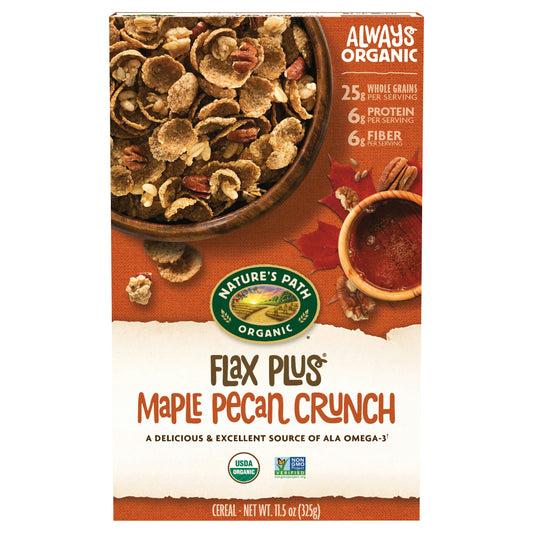 Natures Path Cereal Flax Plus Maple Organic 11.5 oz (Pack of 6)