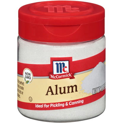 Mc Cormick Spice Alum Granulated 1.9 Oz Pack of 6