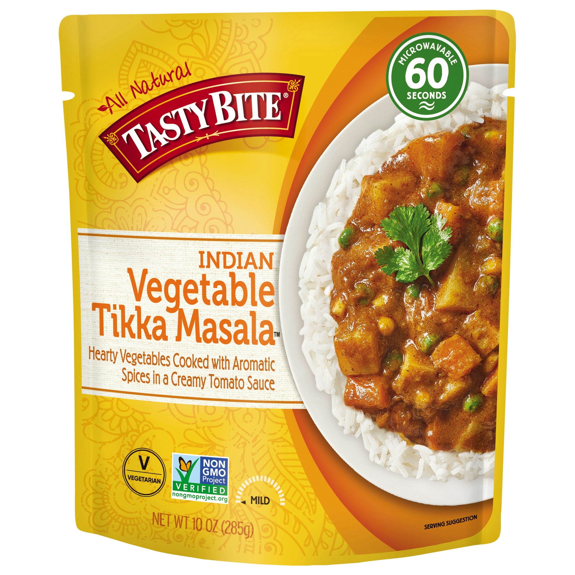 Tasty Bite Entree Tikk Masala Vegetable 10 Oz (Pack of 6)