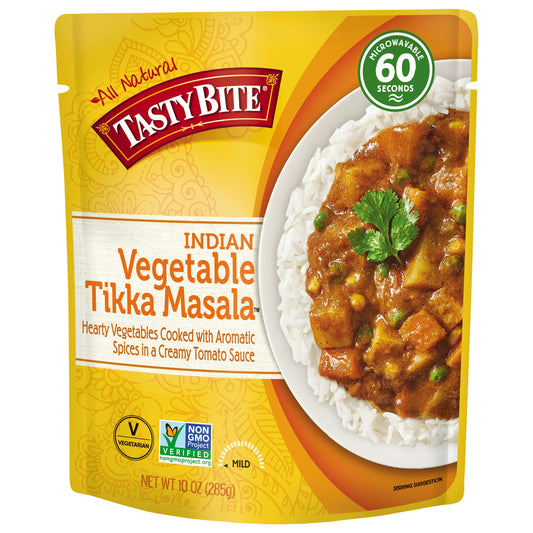 Tasty Bite Entree Tikk Masala Vegetable 10 Oz (Pack of 6)
