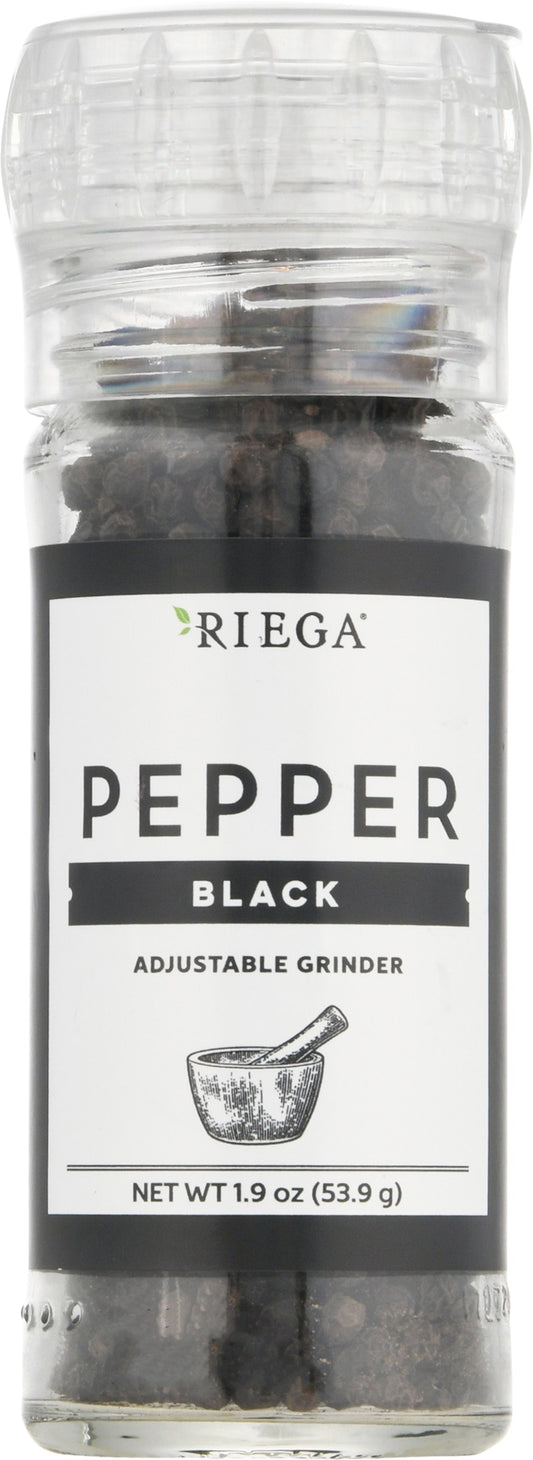 Riega Peppercorn Grinder 1.9 Oz (Pack of 8)