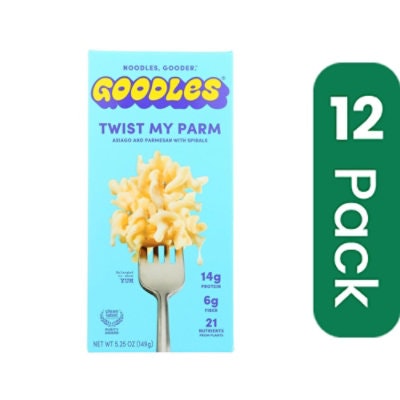 Goodles - Mac & Cheese Twist My Parm 5.25 oz (Pack of 12)