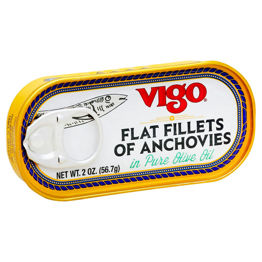 Vigo Anchovy Flat 2 Oz Pack of 25