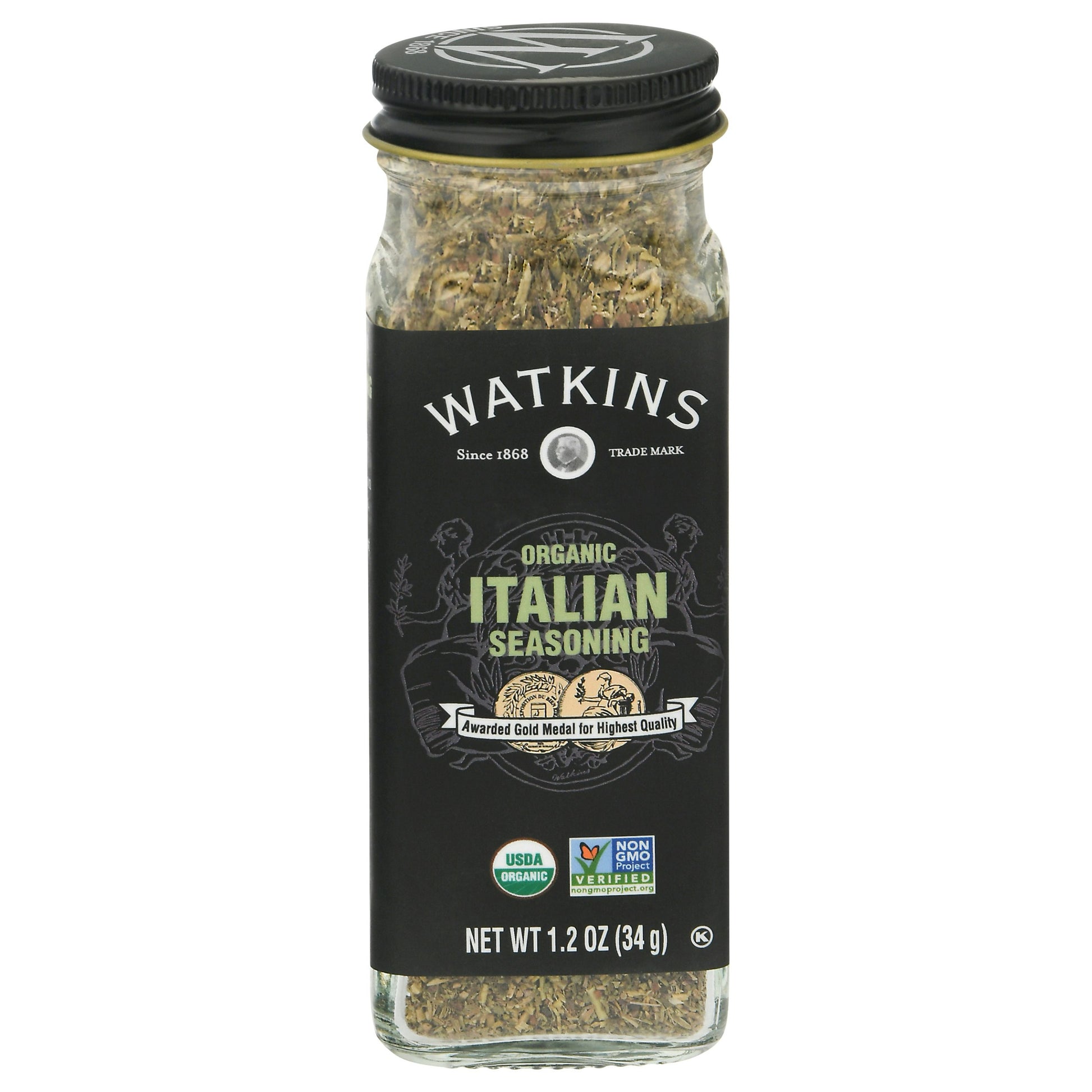 Watkins Seasoning Italian Organic 1.2 Oz (Pack of 3)