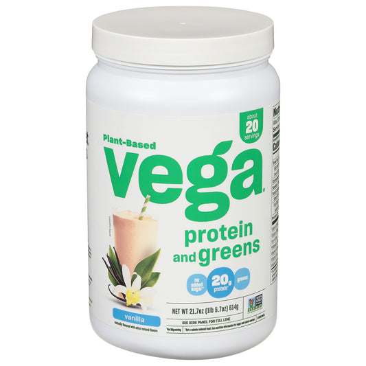 Vega Protein Greens Vanilla 21.7 Oz