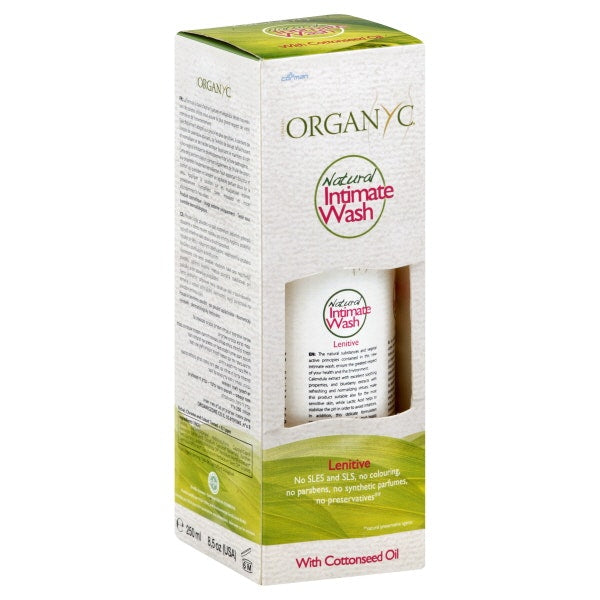 Organyc Wash Hygiene Organic 8.5 Oz (Pack of 12)