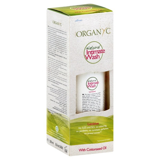 Organyc Wash Hygiene Organic 8.5 Oz (Pack of 12)