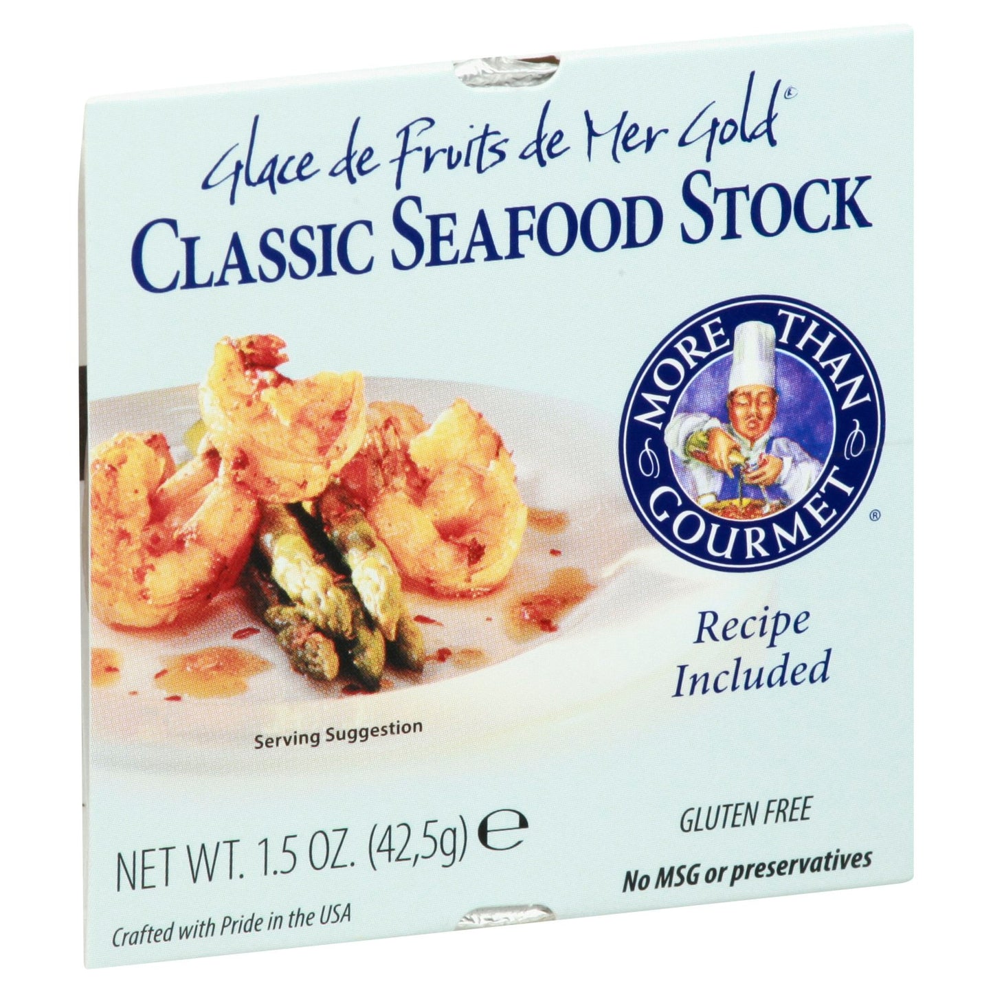 More Than Gourmet Glace de Fruits de Mer Gold 1.5 Oz Pack of 12