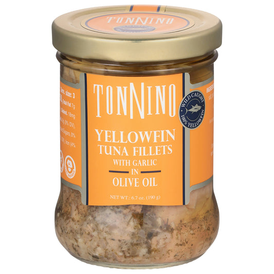 Tonnino Tuna Flt Oooil Garlic Fad F 6.7 oz (Pack of 6)