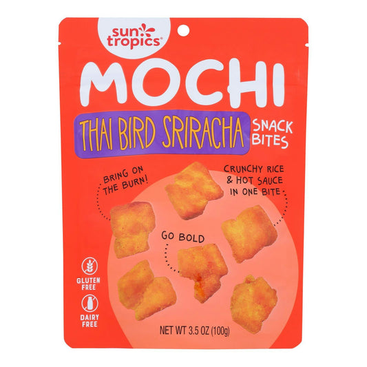 Sun Tropics Mochi Rice Bites Sriracha 3.50 oz (Pack of 12)