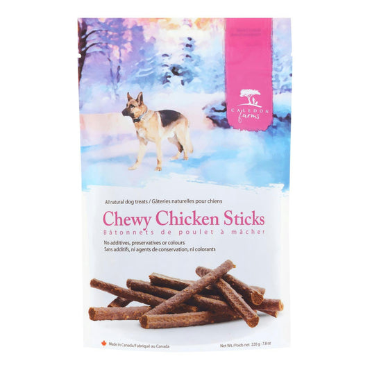 Caledon Farms - Dog Treat Chewy Chicken Stick 7.8 oz (Pack of 4)