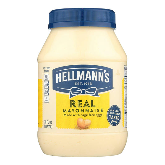 Hellmanns Mayo Real 30 Oz (Pack of 15)