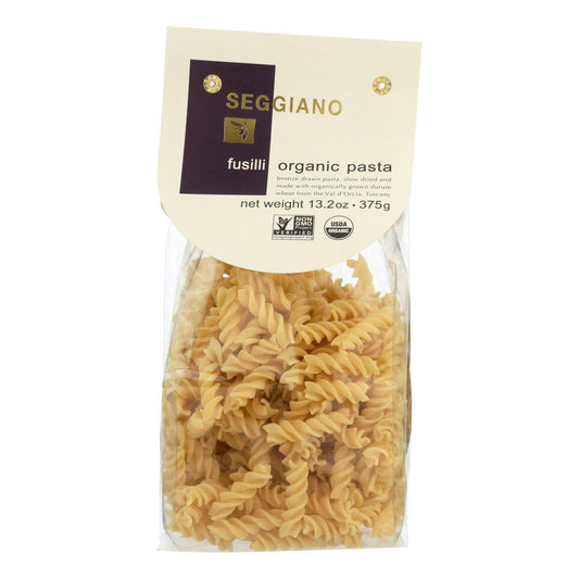 Seggiano Organic Fusilli Pasta 13.2 Oz Pack of 8
