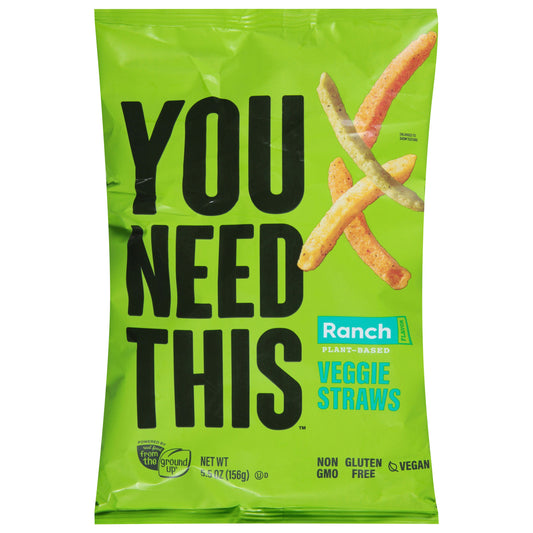 You Need This Chips Veggie Straw Ranch 5.5 oz (Pack of 6)