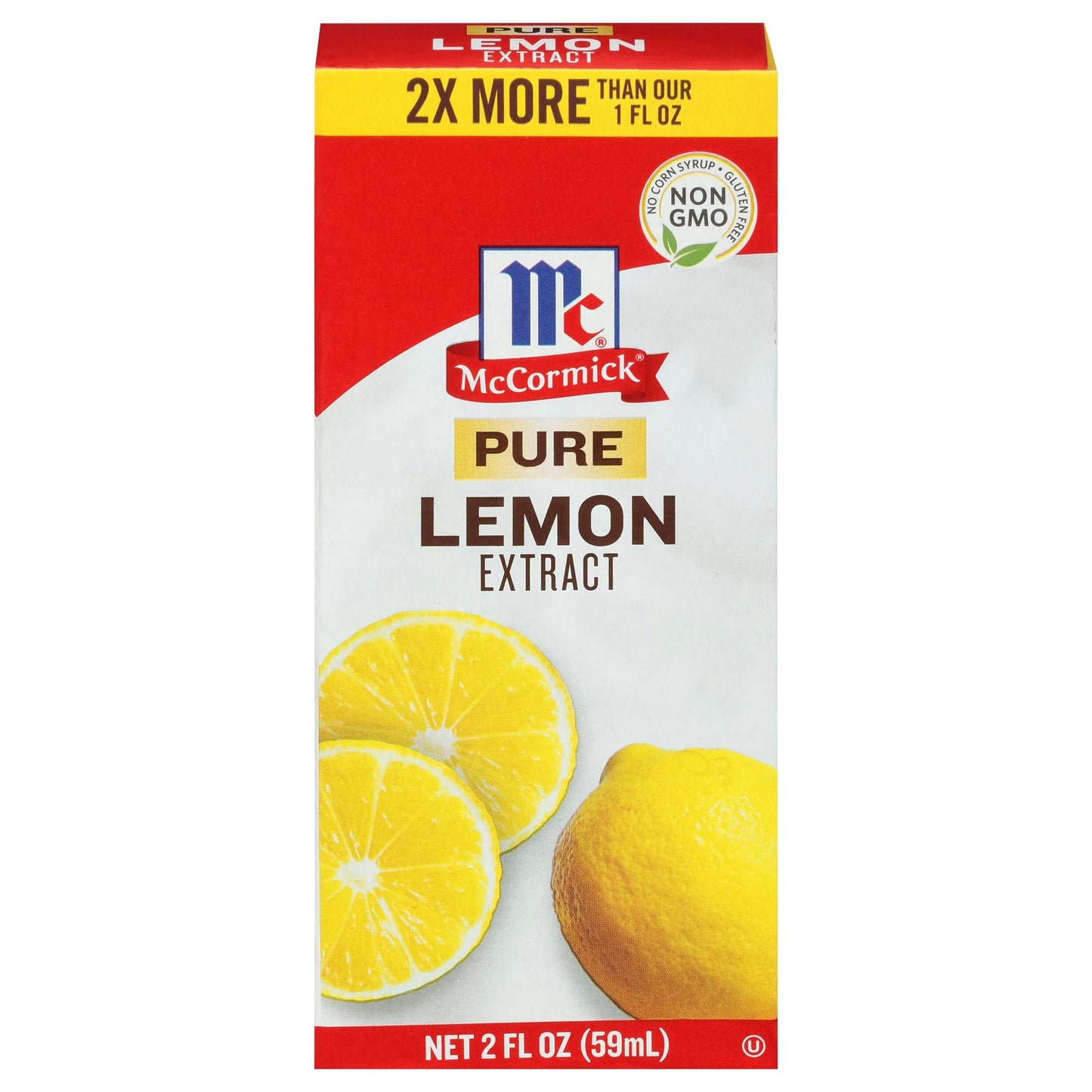 Mc Cormick Lemon Extract Pure 2 Oz Pack of 6