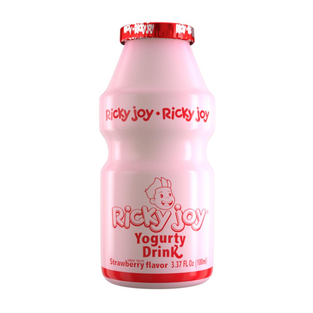 Ricky Joy Yogurt Strawberry Blast Beverage