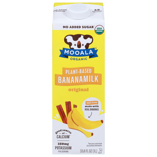 Mooala Milk Banana Original Organic 32 FO (Pack of 6)