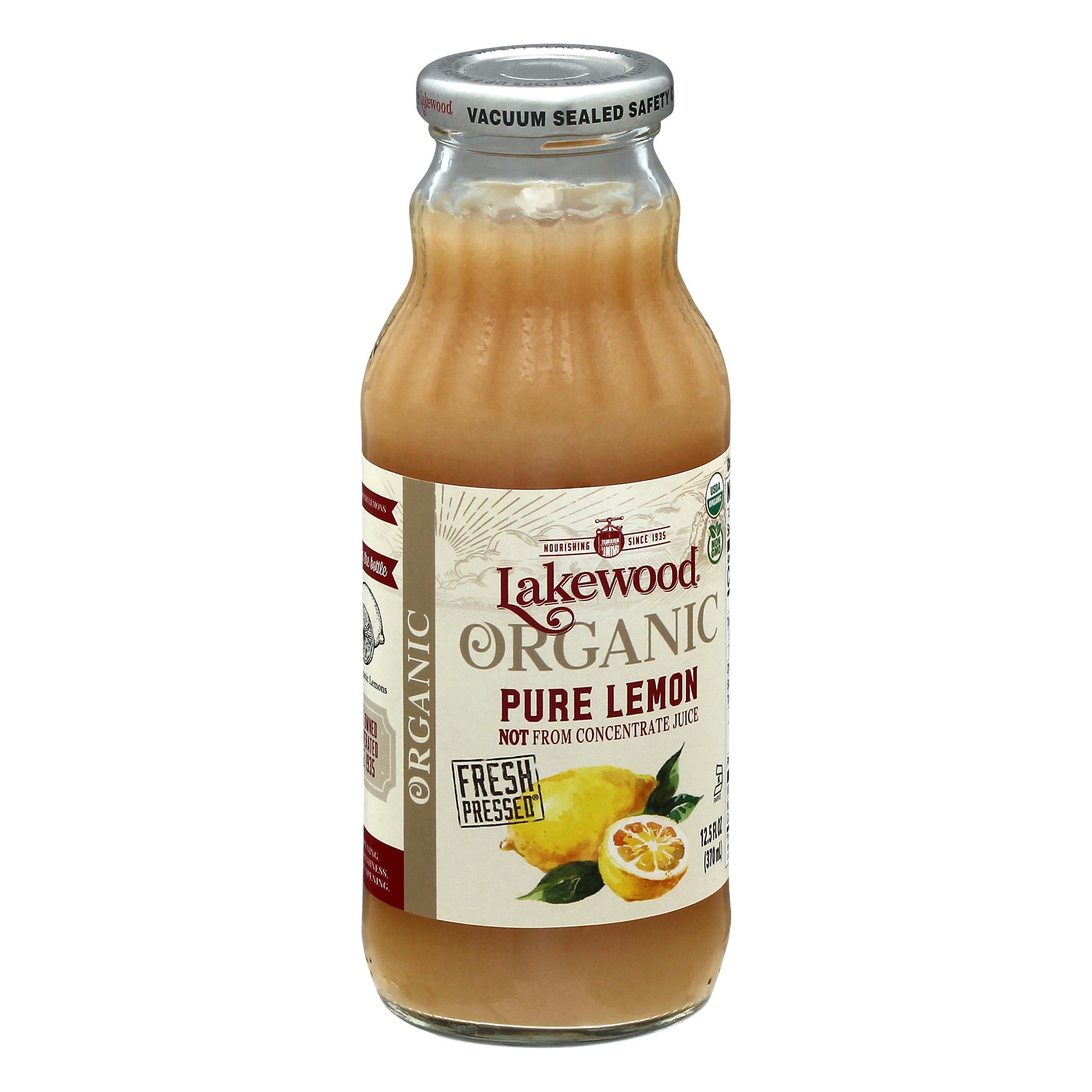 Lakewood Juice Lemon Pure Organic