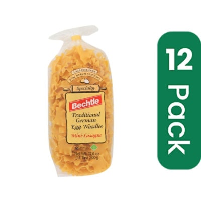 Bechtle - Egg Noodles Mini Lasagne 17.6 Oz (Pack of 12)