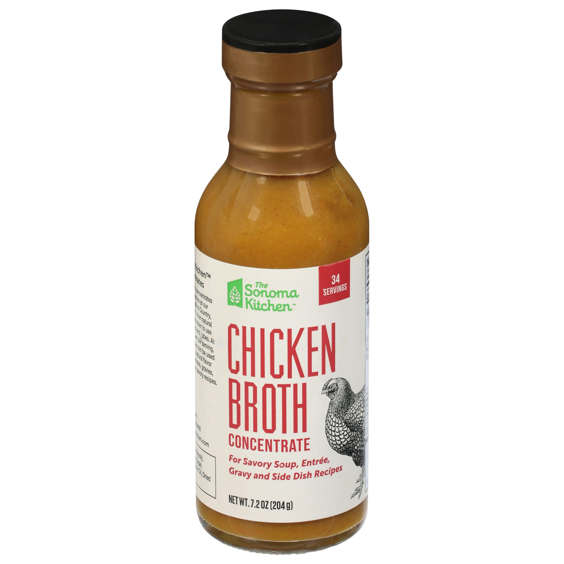 The Sonoma Kitchen Broth Concentrate Chcken 7.2 oz (Pack of 6)