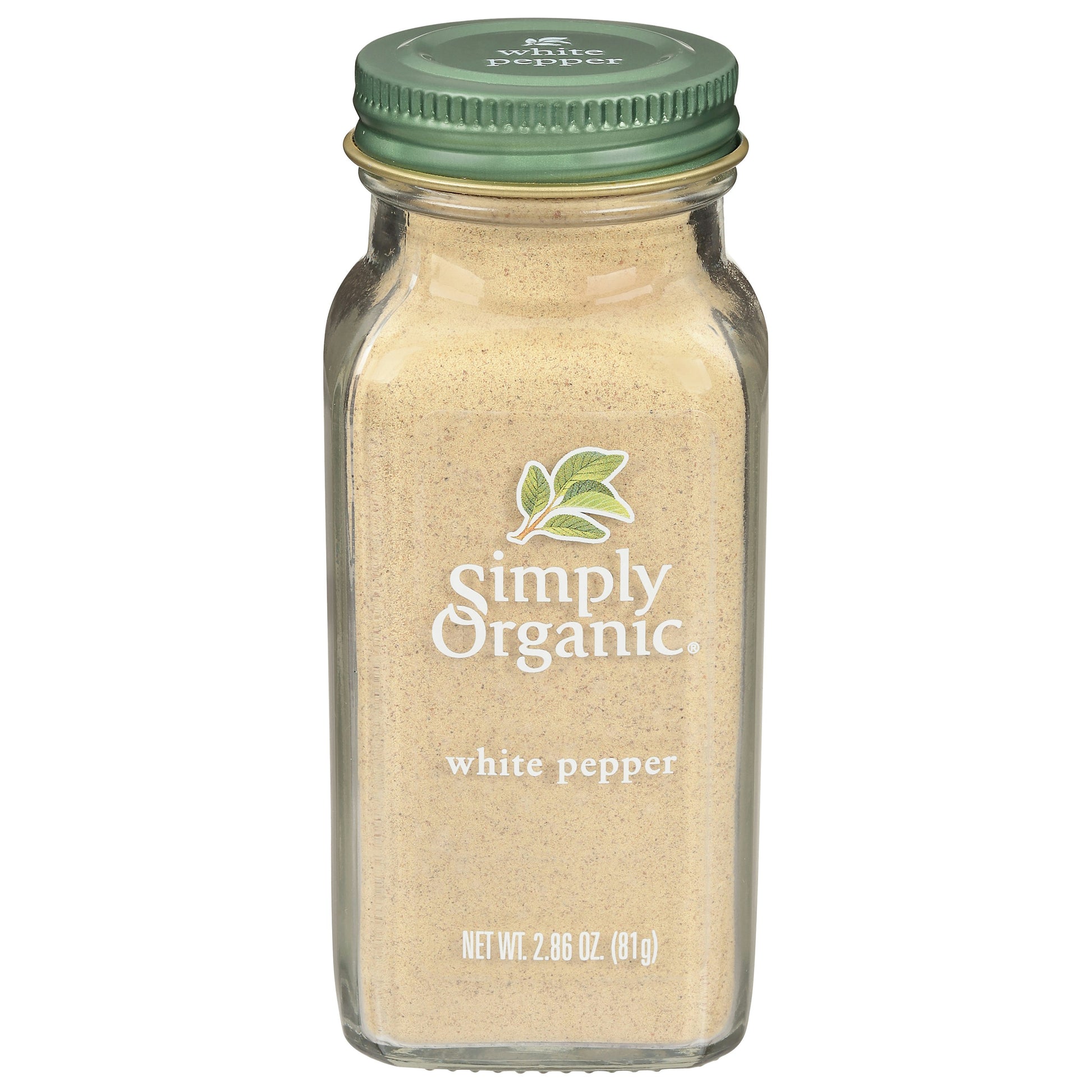 Simply Organic Seasoning Pepper White Bottle 2.86 Oz Pack of 6