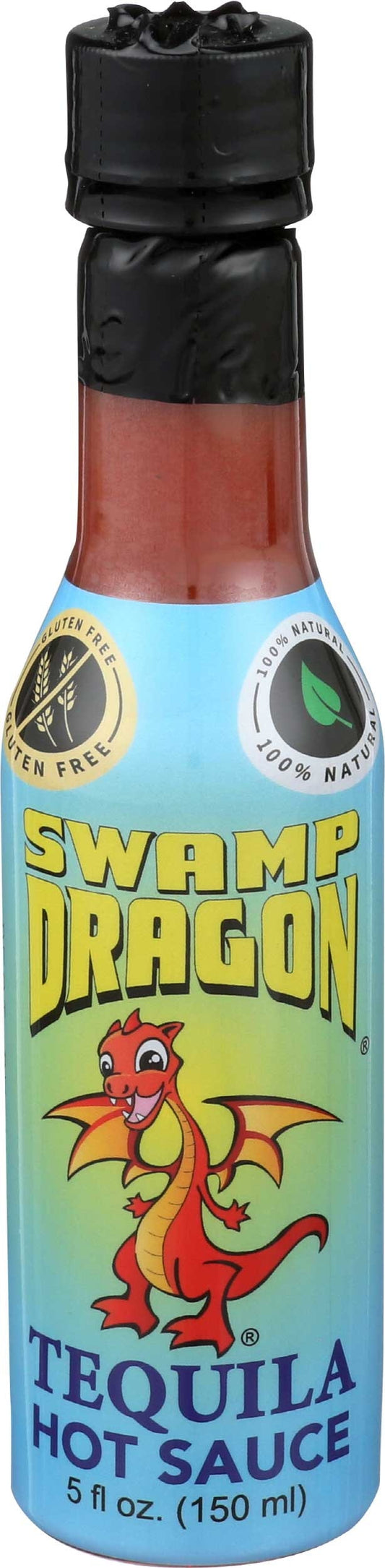 Swamp Dragon Tequila Hot Sauce - 5 Fluid Ounce (Pack of 6)